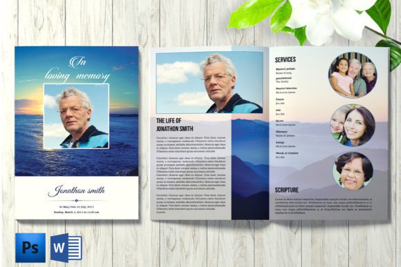 Creating a Meaningful Tribute with a Funeral Program Template