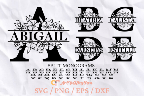 Floral Monogram Letters Svg: Crafting a Bespoke Brand Identity