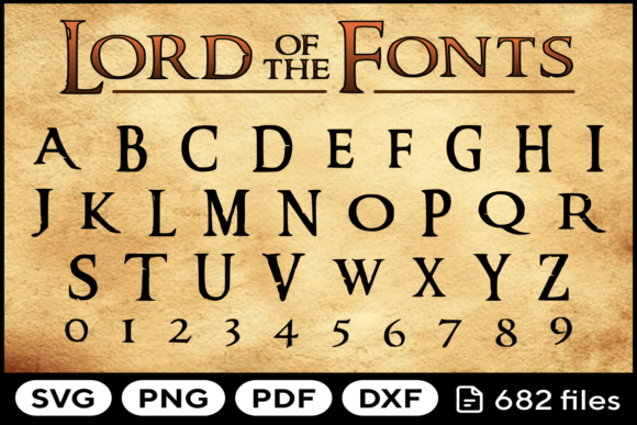 Lord Font: Elegant Typography for Modern Crafters