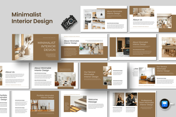 Minimalist Interior Design: A Keynote Template for Modern Professionals