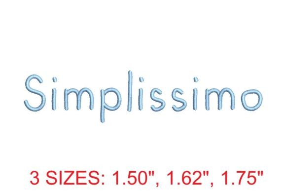 Simplissimo Medium: The Clean, Modern Typeface for Crafters