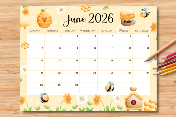 Streamline Your Schedule: The Editable June 2026 Calendar