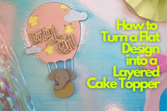 Transform Flat SVGs into Stunning 3D Cake Toppers
