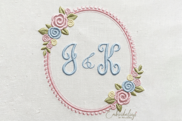 Whimsical Garden Charm: A Machine Embroidery Design for Heirlooms